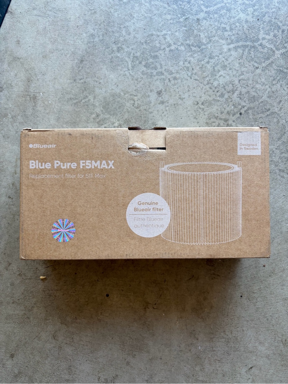 Blueair air purifier Blue Pure F5MAX Replacement Filter- small imperfection